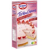 Dr.Oetker Backzutaten - Erdbeer-Sahne Tortencreme 100g