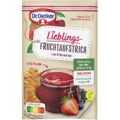 Dr.Oetker Backzutaten - Lieblings Fruchtaufstrich 68g