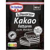 Dr.Oetker Backzutaten - Schwarzer Kakao zum Backen 30g