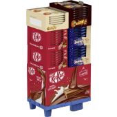 Nestle Kitkat/Lion/Smarties Mini 4 sort, Display, 100pcs