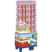 Ferrero Easter - Kinder Schokolade Rosa-Hase mit Überraschung 75 g, Display, 144pcs