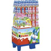 FDE Easter - Kinder Schokolade Hase mit Überraschung Classic / Rosa, Display, 96pcs