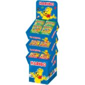 Haribo Limited Minis 3 sort 230/250g, Display, 52pcs Schulstart Promotion