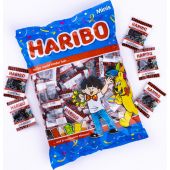 Haribo Limited Lakritz Schnecken Minibeutel 1300g Karnevals-Saison 2025 Promotion