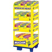Haribo Halloween Maoam Vielfalt 7 sort 110-325g, Display, 206pcs Halloween Promotion