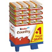 FDE Limited Kinder Country 9 + 1 235g, Display, 144pcs