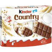 Ferrero Limited Kinder Country 9er 212g