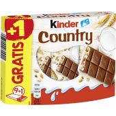 Ferrero Limited Kinder Country 9 + 1 235g