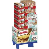 Ferrero Limited Hanuta 10er & Hanuta Riegel 5er, Display, 160pcs Sammelspaß zur EM 2024