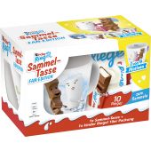 Ferrero Limited Kinder Riegel 10er 210g Sammel-Tasse Fan-Edition