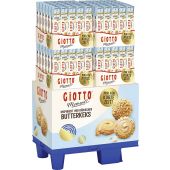 Ferrero Limited Giotto Momenti Dänischer Butterkeks 154g / 4 Stangen, Display, 120pcs