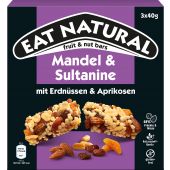 Ferrero Eat Natural 3er Mandel & Sultanine mit Erdnüssen & Aprikosen 3x40g