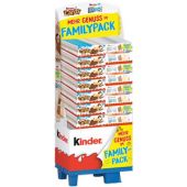 Ferrero Limited Kinder Duo 2x12er & Kinder Cards 10er Family Pack, Display, 126pcs