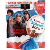 Ferrero Limited Kinder Schoko-Bons 300g, Display, 84pcs Stranger Things Promotion