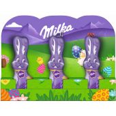 Mondelez Easter - Milka Schmunzelhase Alpenmilch 3 x 15g