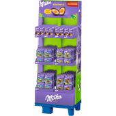 Mondelez Easter - Milka Löffel-Ei & Nascher-Ei Mix, Display, 152pcs