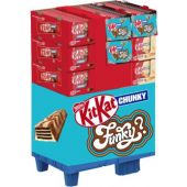 Nestle Limited Kitkat Chunky Multipack 3 sort, Display, 160pcs