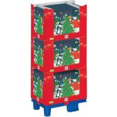 Ritter Sport Christmas Quadrat-Adventskalender 347g, Display, 54pcs