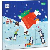 Ritter Sport Christmas Quadrat-Adventskalender 347g, 8pcs