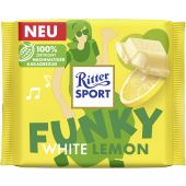 Ritter Sport Limited White Lemon Tafel 100g