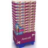 Ritter Sport Limited Amicelli 3 sort 200g, Display, 192pcs