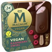 Langnese Multipack Magnum Vegan Raspberry Swirl 3x90ml