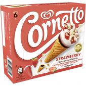 Langnese Multipack Cornetto Erdbeer 6x90ml