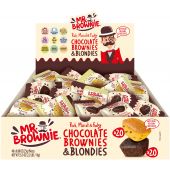 Mr. Brownie Chrismas Schoko Brownies/Blondies, Mix-Carton, 40pcs