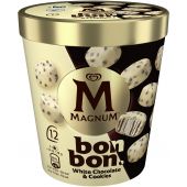 Langnese Magnum Bonbon White Chocolate & Cookies 12x17ml