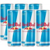 Red Bull Energy Drink Sugarfree 6x250ml