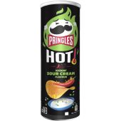 Pringles DE Hot Kickin' Sour Cream 160g
