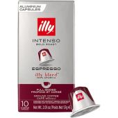 illy Nespresso kompatible Kapseln 10 Stück mittlere Röstung 57g