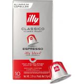 illy Nespresso kompatible Kapseln 10 Stück normale Röstung 57g