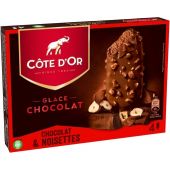 Cote d'Or Glace Chocolat & Noisettes 4x90ml, 8pcs