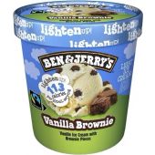 Ben & Jerry's Pint Lighten Up Vanilla Brownie 465ml