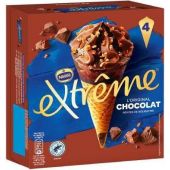 Nestle Extrême Cône Chocolat 4x120ml