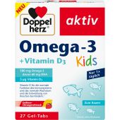 Doppelherz Omega-3 + Vitamin D3 Kids 27 Gel Tabs