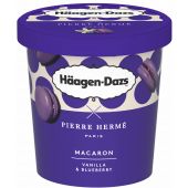 Häagen-Dazs Pierre Hermé Macaron Vanilla & Blueberry Ice Cream 420ml