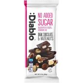 :Diablo No Added Sugar Hazelnut Dark Chocolate Bar 85g
