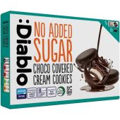 :Diablo No Added Sugar Chocolate Covered Cream Cookies 136g