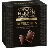 Schwarze Herren Täfelchen 130g