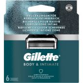 Gillette Intimate Systemklingen 6er AM