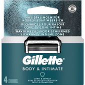 Gillette Intimate Systemklingen 4er AM