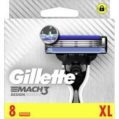 Gillette Mach3 Design Edition Systemklingen 8er AM