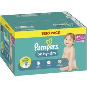Pampers Baby Dry Gr.4+ Maxi Plus 10-15kg Trio Pac 120pcs