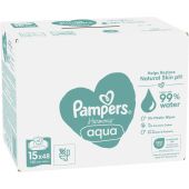 Pampers Feuchte Tücher Aqua ECom 15x