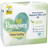 Pampers Feuchte Tücher Harmonie New Baby 4x