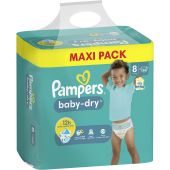 Pampers Baby Dry Gr.8 Extra Large 17+kg Maxi Pack