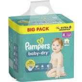 Pampers Baby Dry Gr.4+ Maxi Plus 10-15kg Big Pack