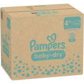 Pampers Baby Dry Gr.4+ Maxi Plus 10-15kg MonatsBox